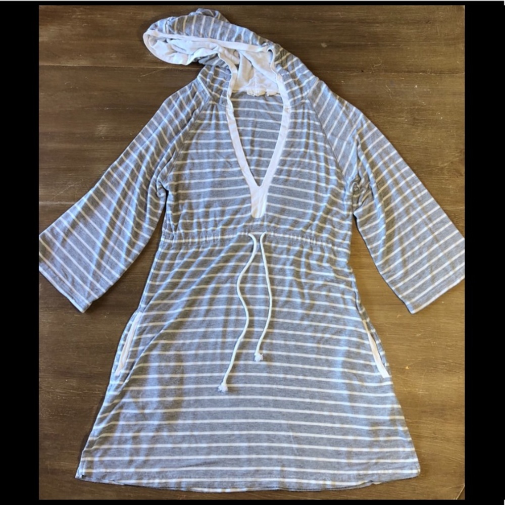 Akini Striped Cover-Up